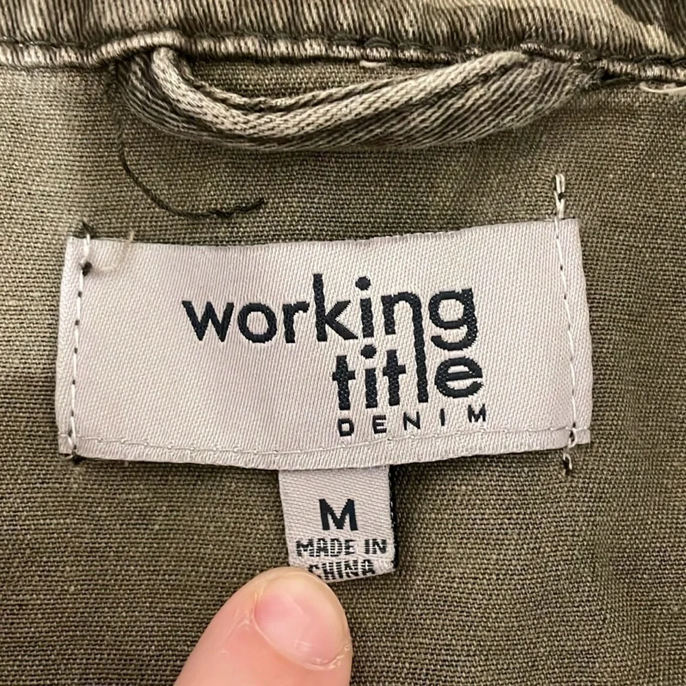 Working Title Denim working title